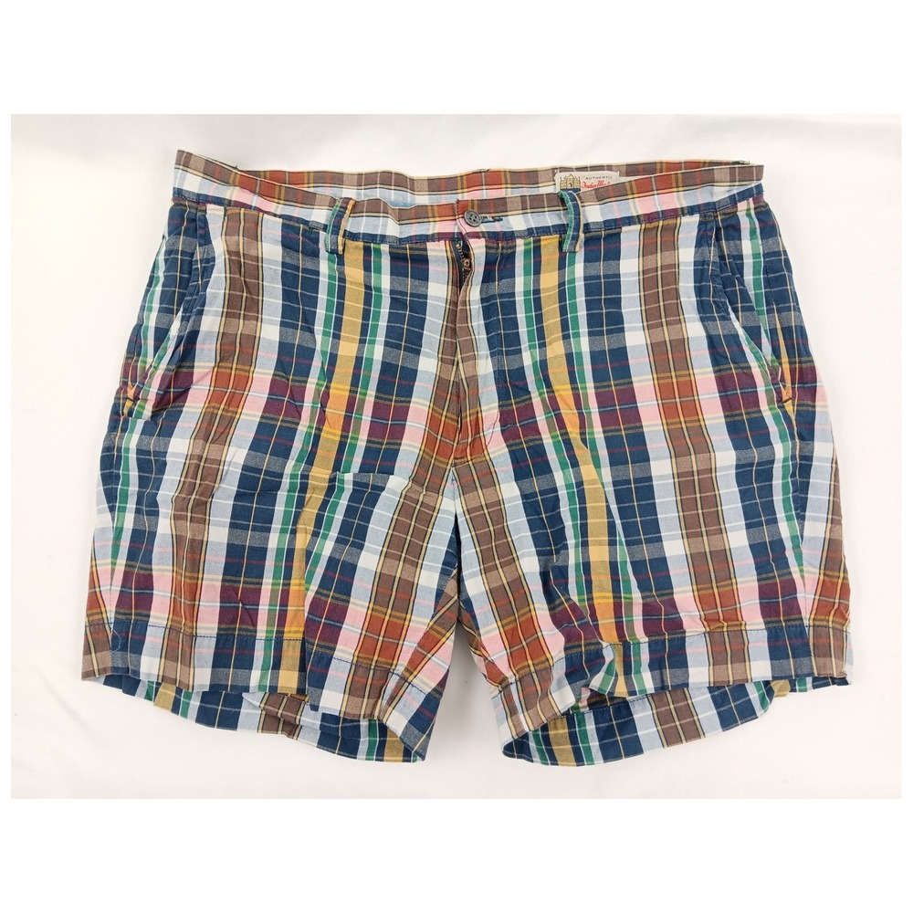 Polo Ralph Lauren Classic Fit Plaid Shorts Men Size 35 India‎ Madras